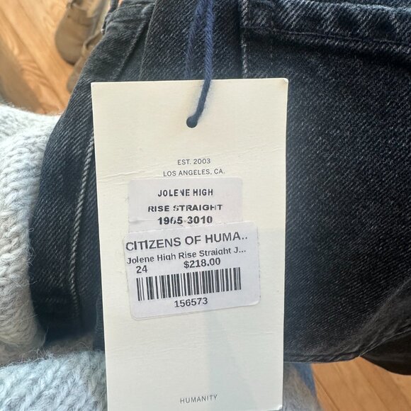 Citizens of Humanity Jolene High Rise Vintage Slim Jeans NWT - Picture 5 of 6
